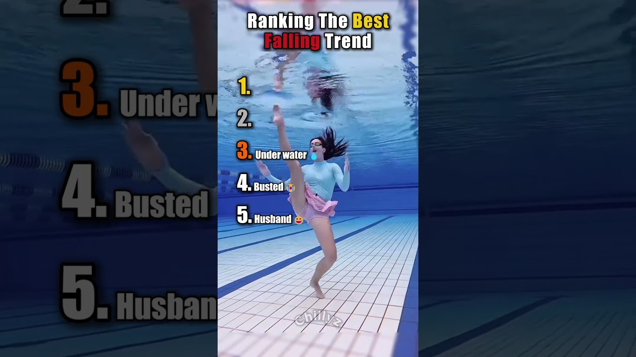 Ranking The Best Falling Trend #trend #ranking #tiktok
