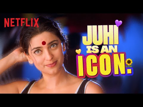 Juhi Chawla Being ICONIC Will Make Your Day ๐โค | Ft. SRK & Anil Kapoor | Netflix India