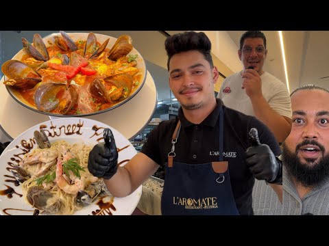 مطعم في سوسة يقدّم لحرفائه عجّة ومقرونة على عجلة‼️