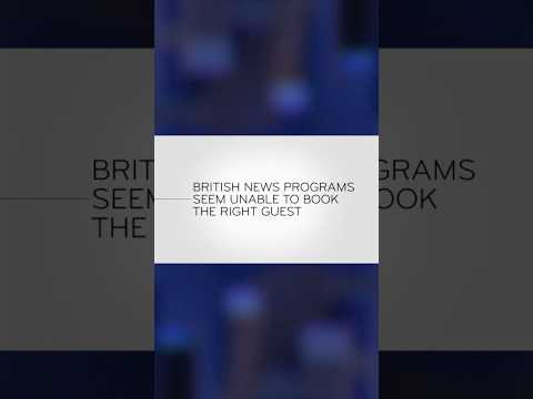 And Now: British News Programs Book the Wrong Guest #lastweektonight