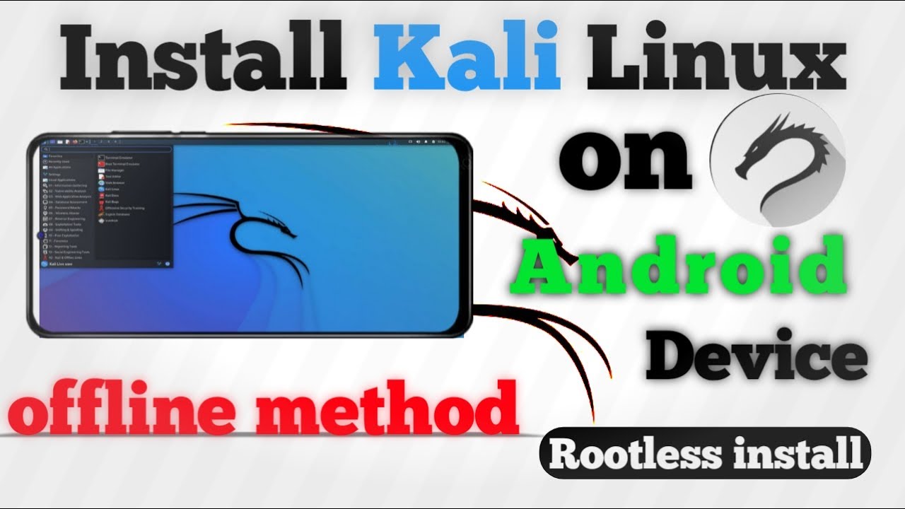 Install Kali Linux Nethunter on Android Without Root | Offline Method 🚀