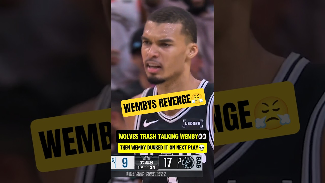 Wemby Responds After Trash Talk 😤