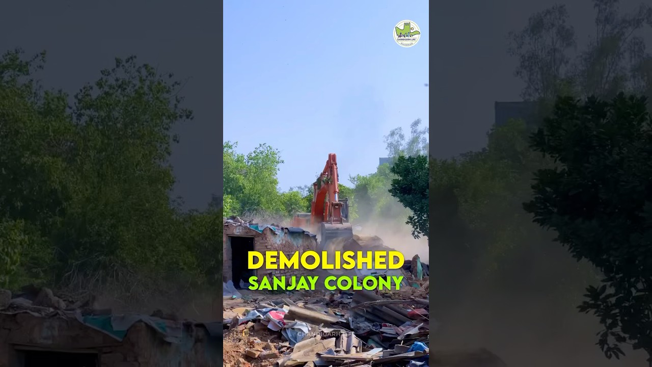 Chandigarh's Slum-Free Initiative: UT Clears Major Encroachments 🏙️