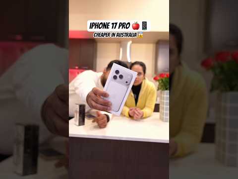 iPhone 17 Pro Price in Australia will Shock you 😱 🇦🇺 #iphone17pro #unboxing #viral #shorts