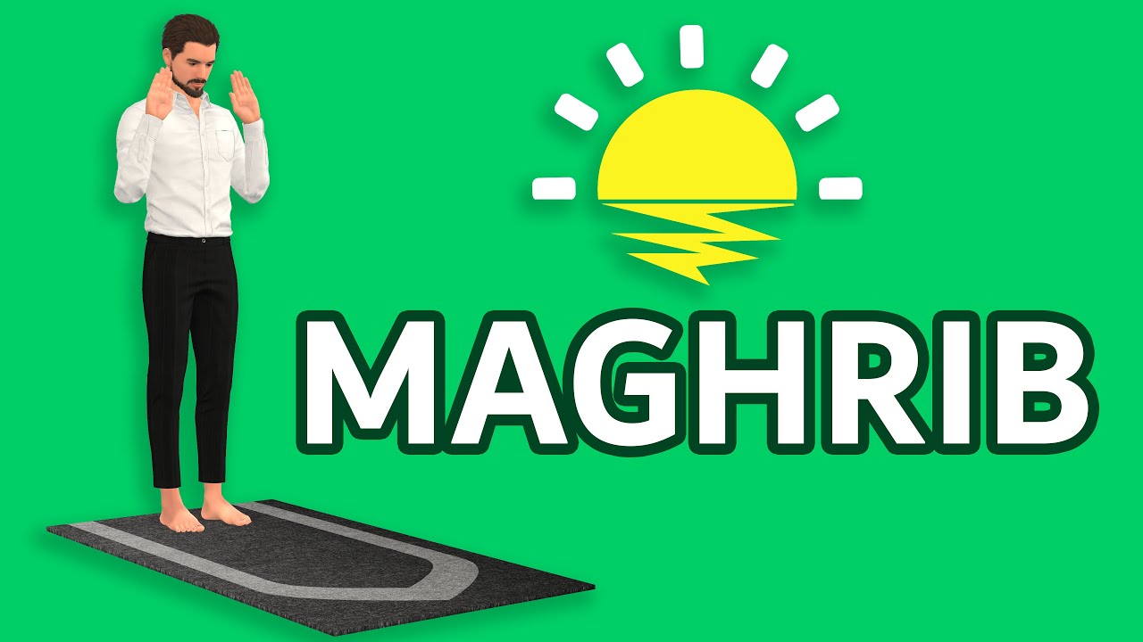 Beginner's Guide to Praying Maghrib (3 Rakat) for Men 🙏 | Step-by-Step Instructions
