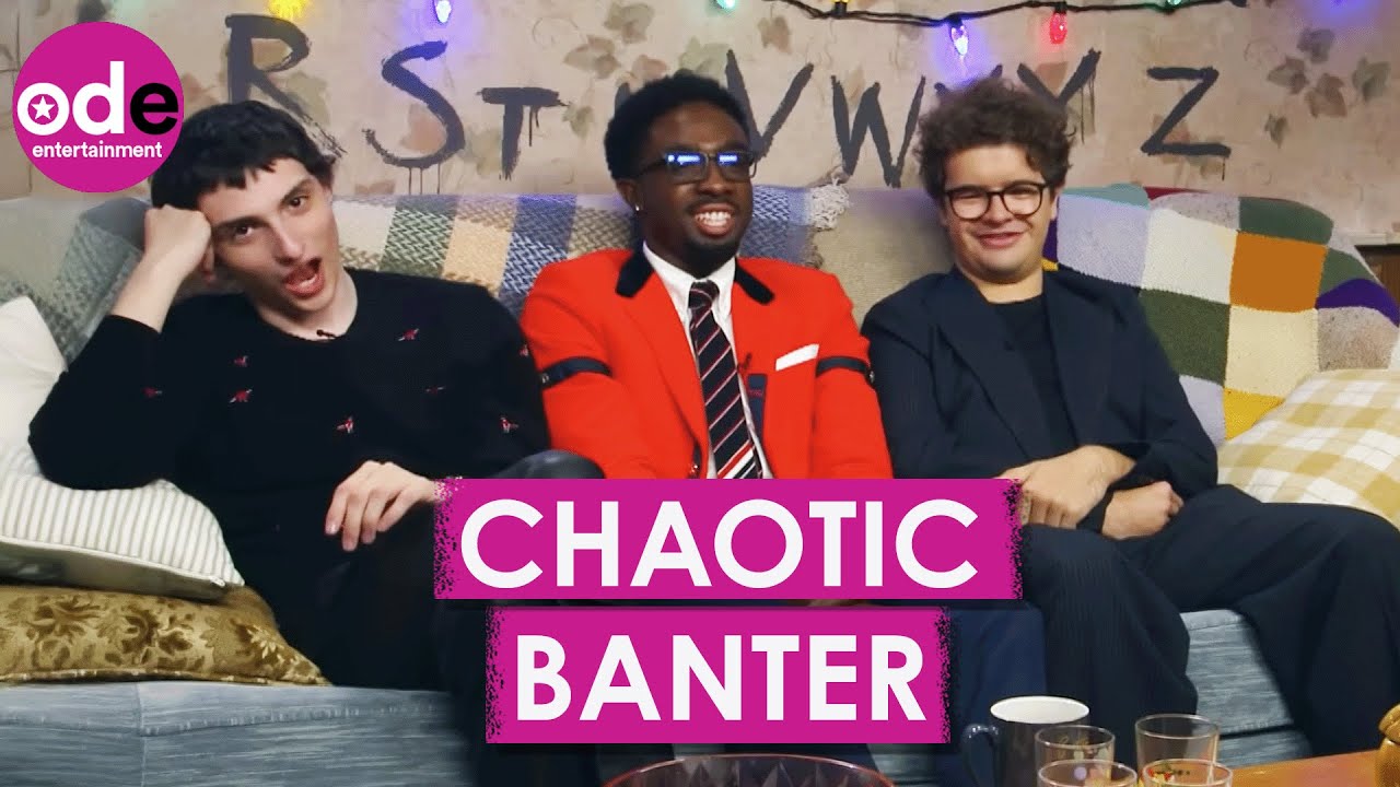 Stranger Things 5: Finn's Humor, Gaten's Plea & Caleb's Slip