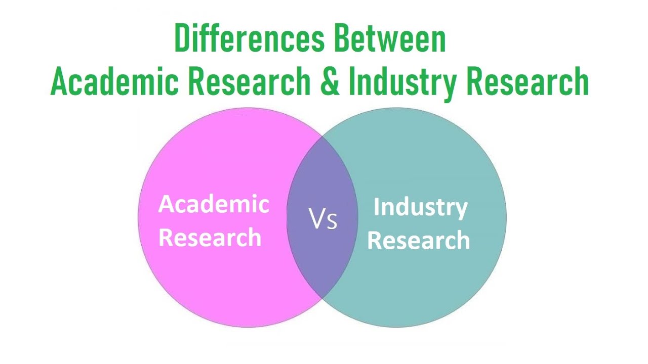 Academic vs. Industry Research: Key Differences