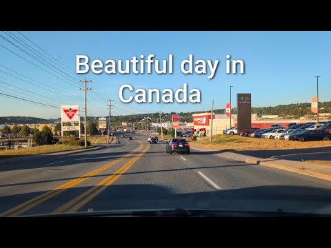 Sunny Day Drive in Saint John, NB ☀️