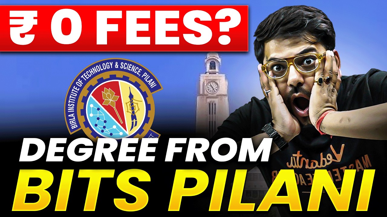 Get a Degree from BITS Pilani with ₹0 Fees! 🎓