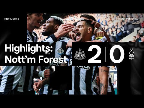Newcastle United 2 Nottingham Forest 0 | Premier League Highlights