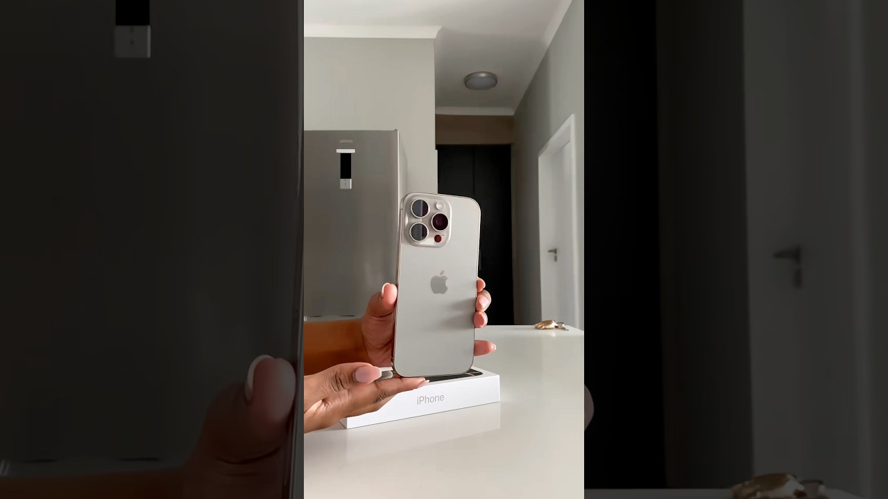 iPhone 16 Pro (256GB) Natural Titanium Unboxing 📱