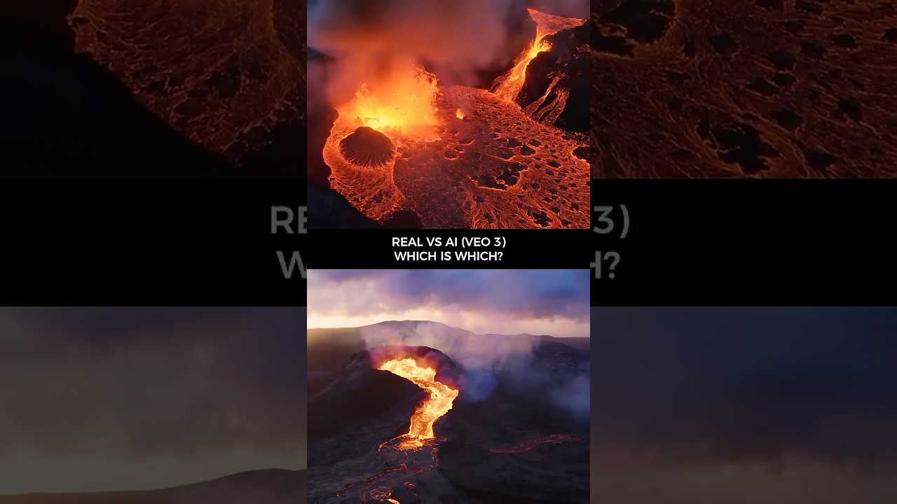 Real vs. Google Veo 3 AI Footage 🎥