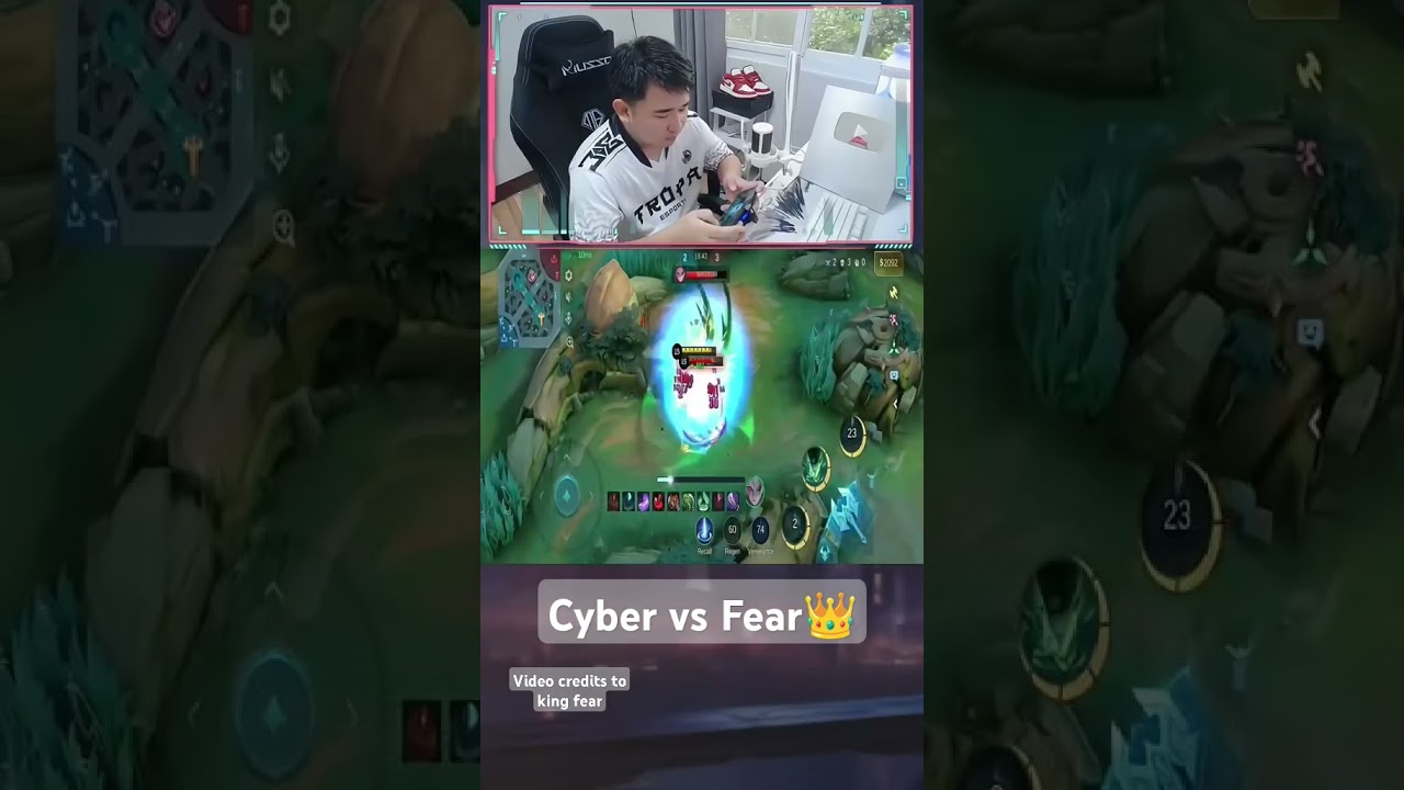 Cyber vs King Fear 👑: Who Reigns Supreme?