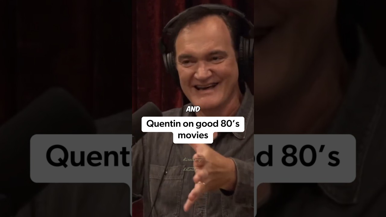 Tarantino Discusses Classic 80's Films 🎬