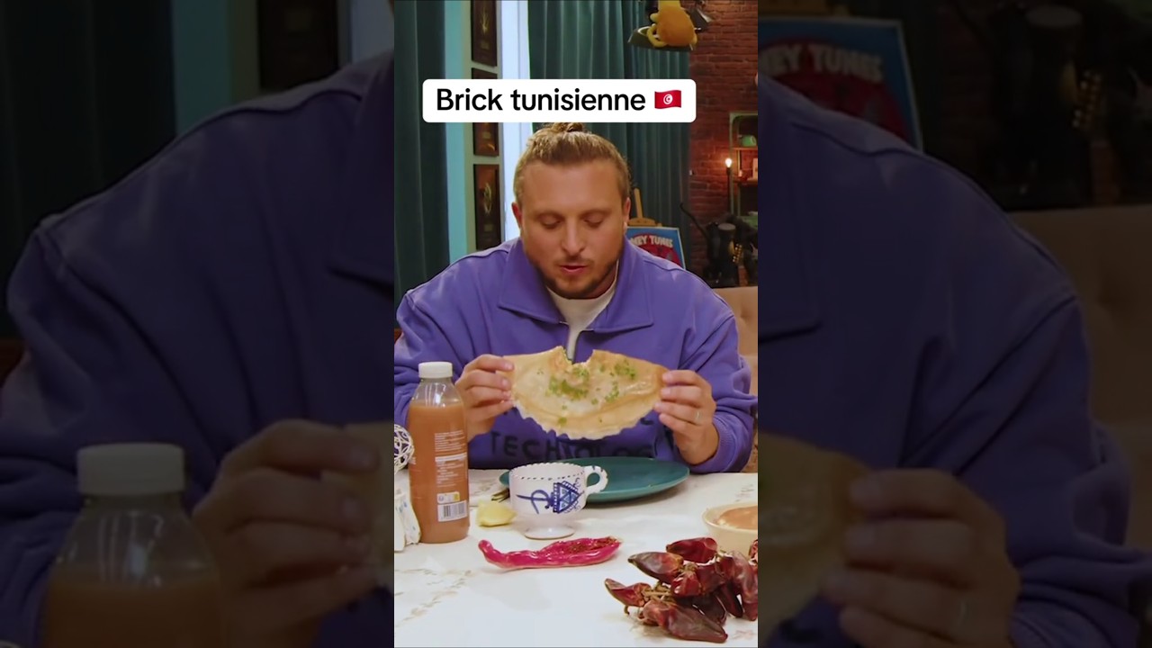 Recette Authentique de Bricks Tunisiennes par une Influenceuse 🇹🇳