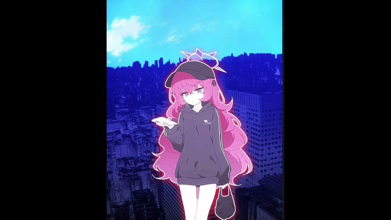 Montagem de Yuuka Hayase - Blue Archive