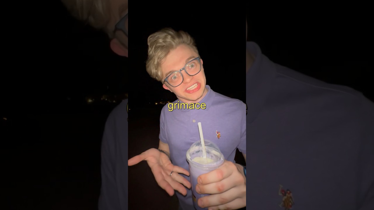 Just Tried the Grimace Shake! #shorts