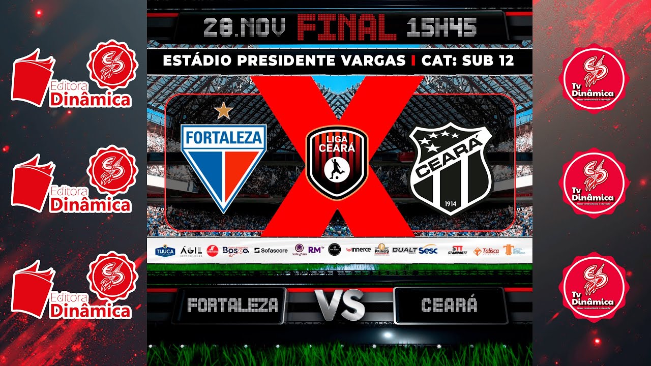Final Sub-12: Fortaleza vs Ceará 🏆