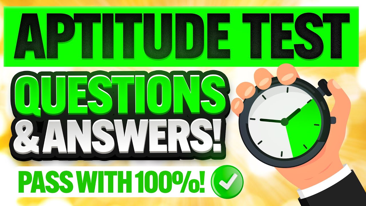 Aptitude Test Prep: Questions & Tips to Pass ✅