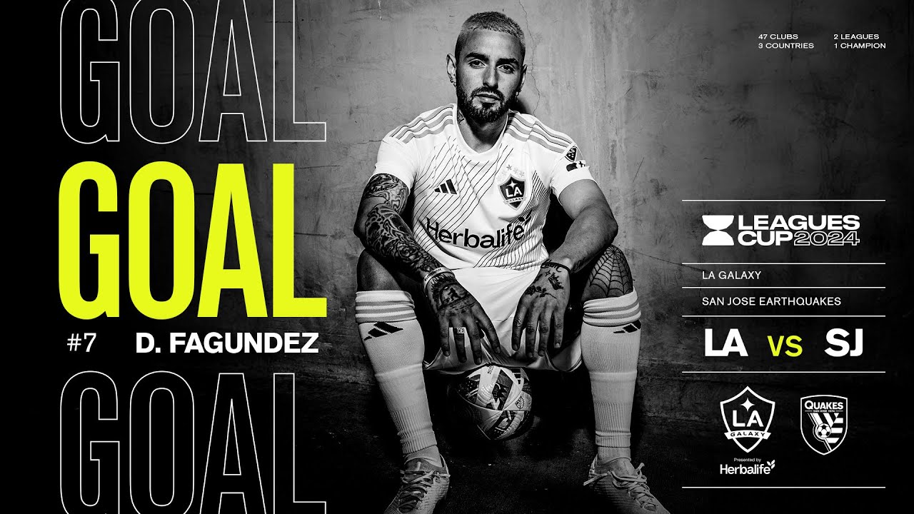 GOAL: Diego Fagundez scores LA Galaxy's first Leagues Cup goal of 2024