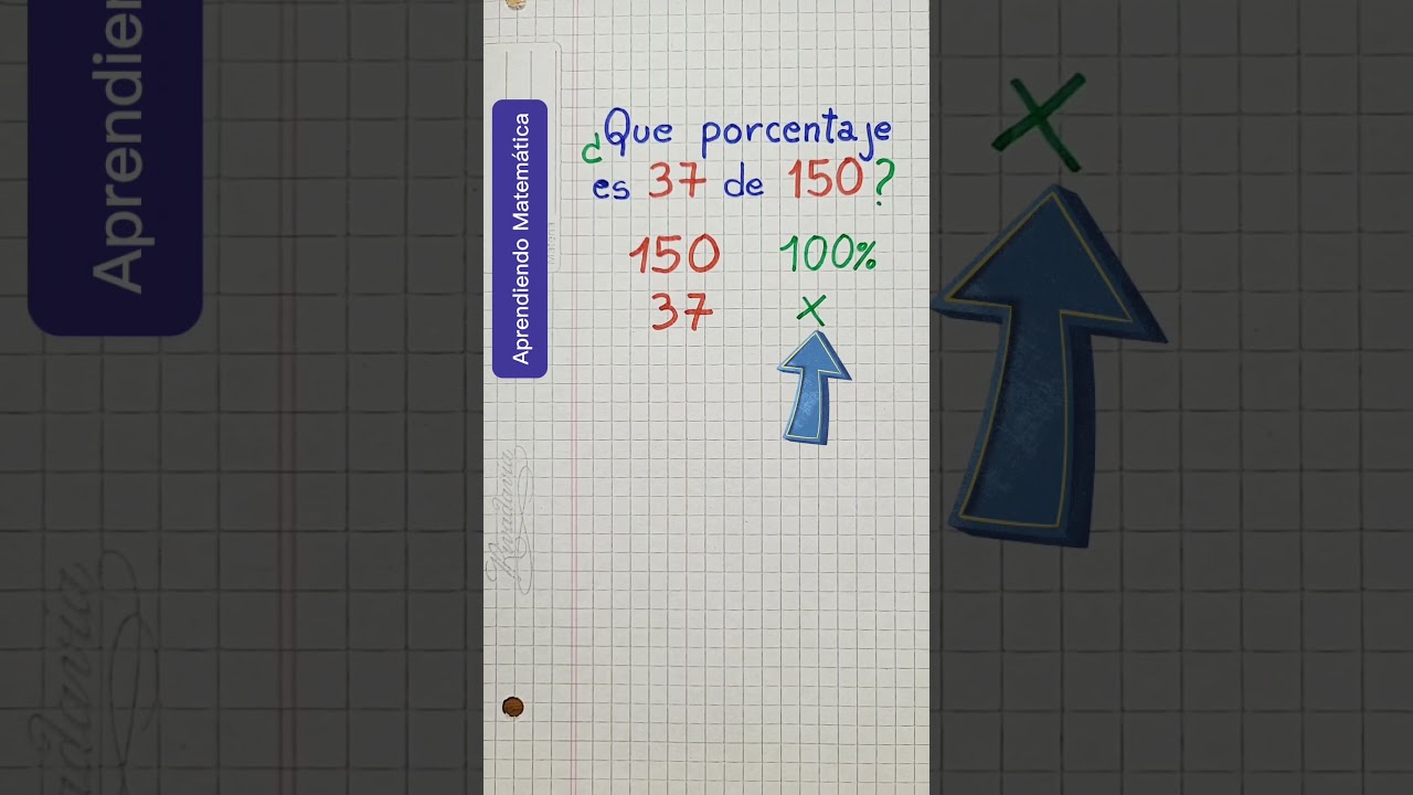 Porcentaje utilizando la Regla de Tres Simple