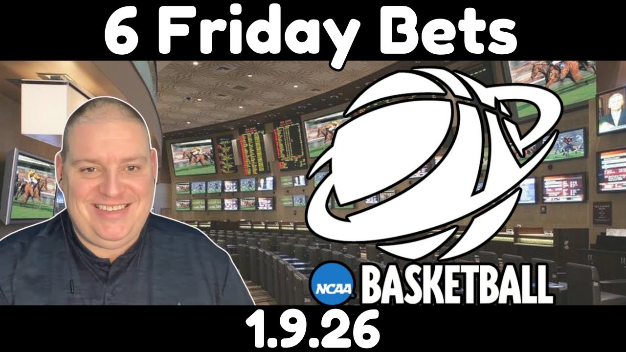 Friday NCAA Basketball Picks - 1/9/26 🏀