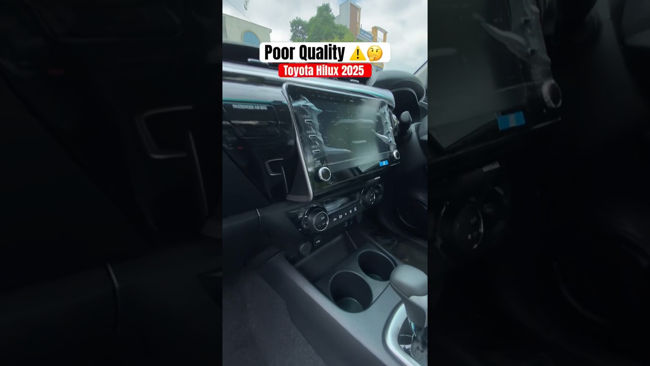 Poor quality 😢 Of Toyota Hilux 2025 #shorts#poor#hilux#toyota#interior#exterior#newshorts#shortsfeed