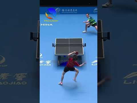 Best match point of ITTF World Cup 2025 ! Hugo is the best !