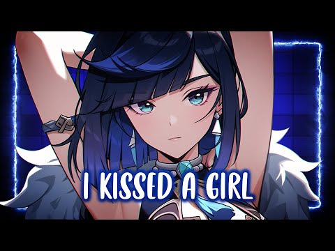 Nightcore - I Kissed A Girl (Lyrics) (Cover)