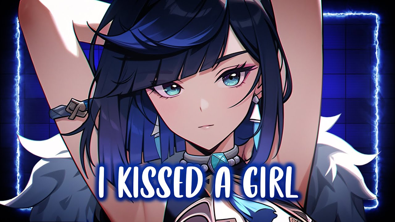 Nightcore Cover of 'I Kissed A Girl' with Lyrics πΆ | R3YAN & Milan Gavris