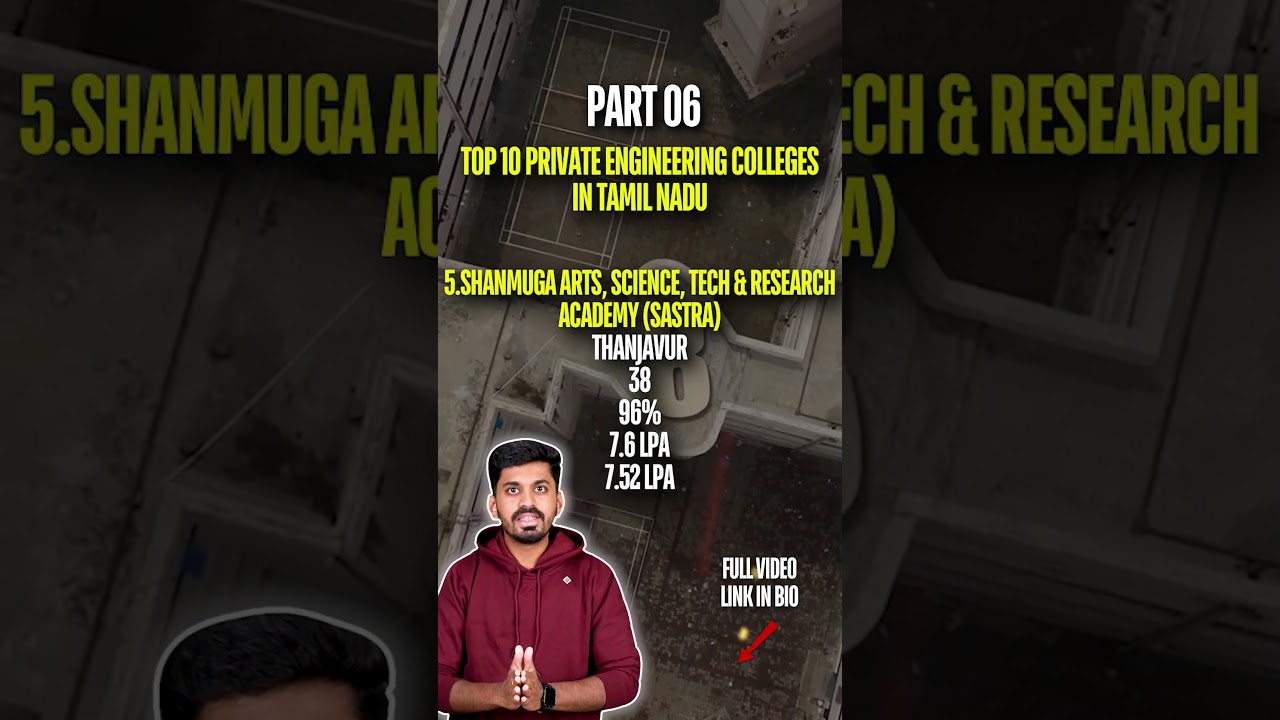 Top 10 Private Engineering Colleges in Tamil Nadu 🎓