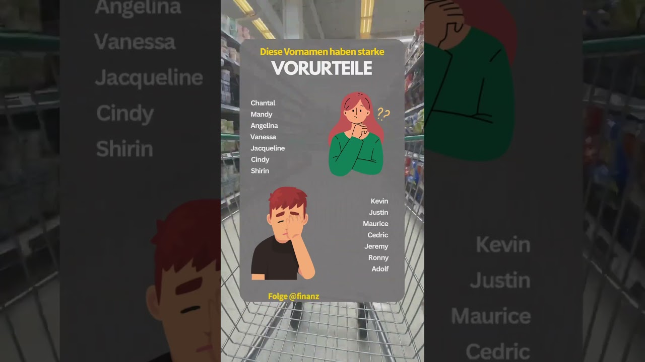 Vorurteile gegen bestimmte Namen bei Geldanlagen 💡