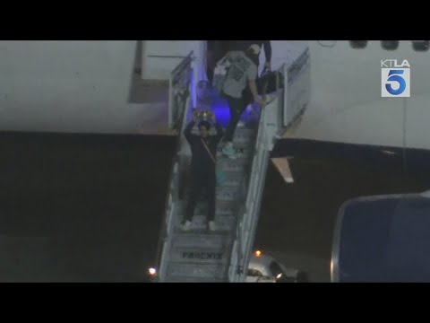 World Series Champions L.A. Dodgers return home