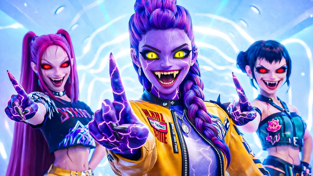 Rumi, Mira & Zoey Become Demons! 👿 KPop Hunter Animation