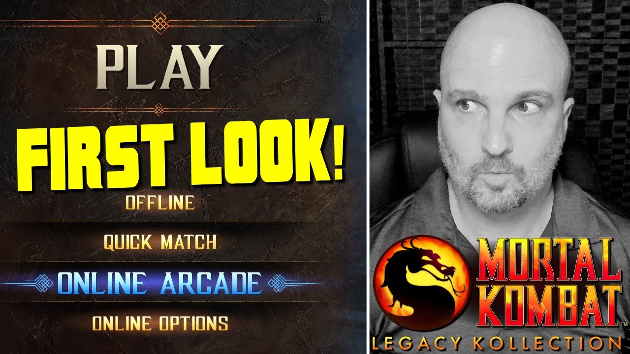 First Look at Mortal Kombat Legacy Kollection's Online Arcade 🎮