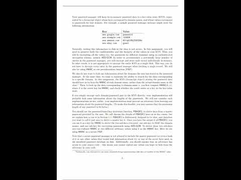 Cs 255 Introduction To Cryptography Stanford University Programming Assignment 1 Winter 2023 pdf
