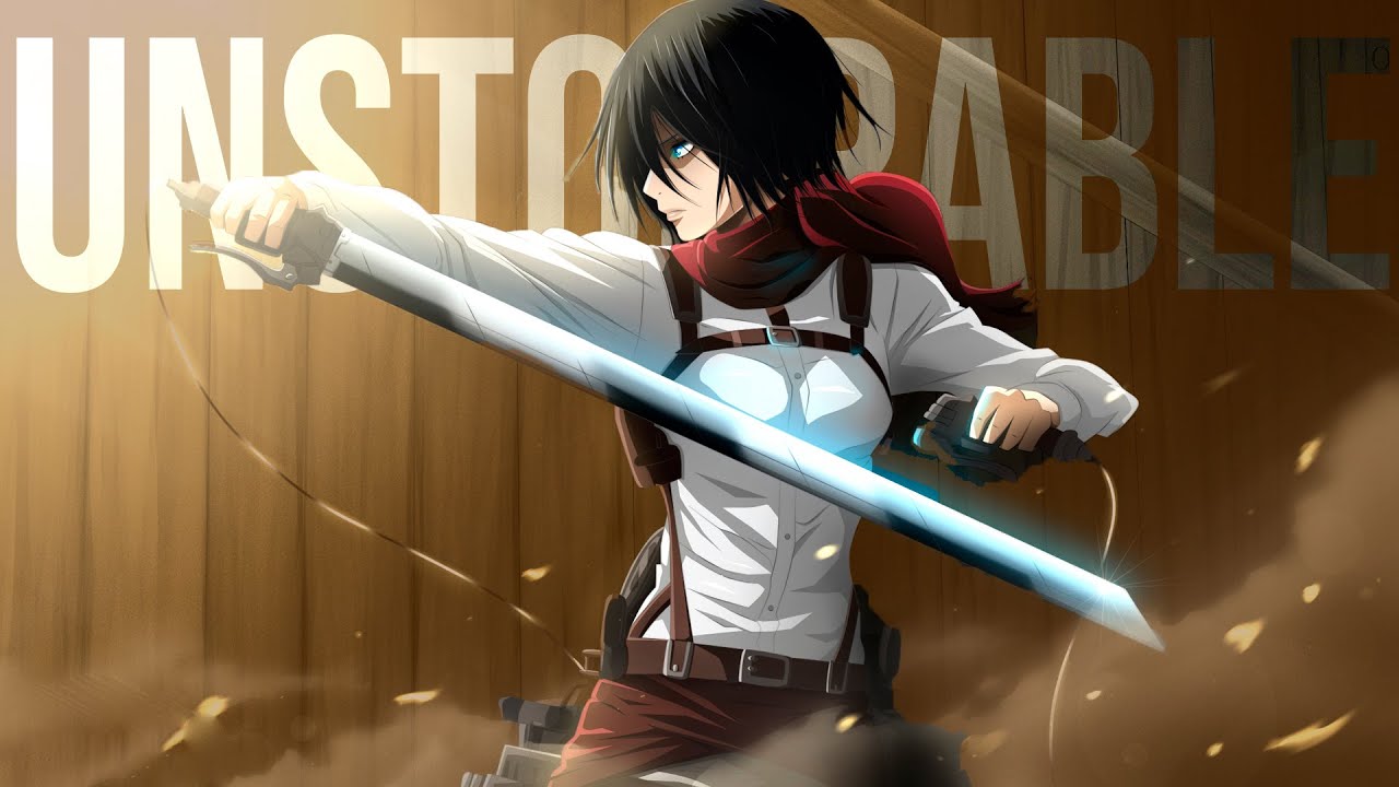 Mikasa Ackerman in Action - Unstoppable | Shingeki no Kyojin HD Scene 🎥