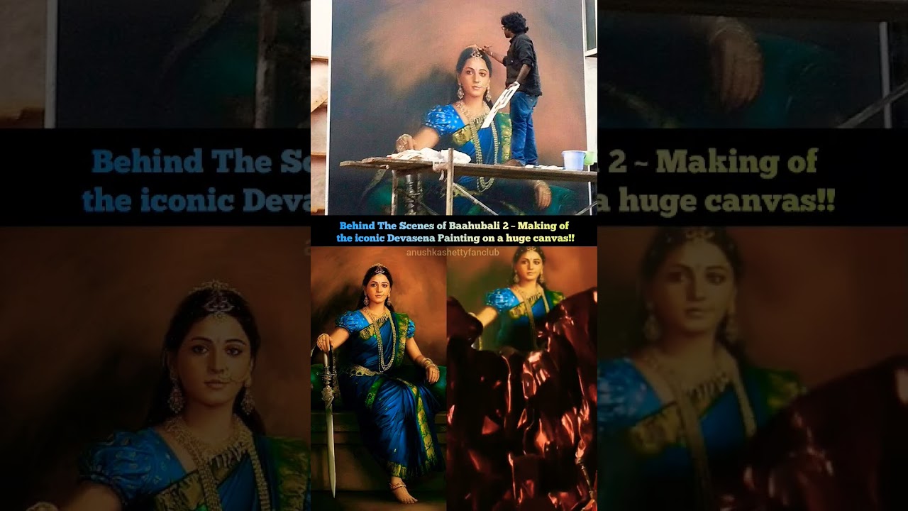 Anushka Shetty as Devasena in Baahubali 2 🎨