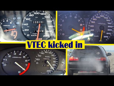 Best of Honda VTEC Turbo / Type R Acceleration & Sound - Compilation vtec kicked in yo