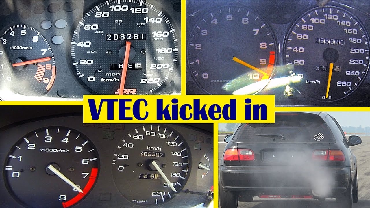 Honda VTEC Turbo & Type R Acceleration Sound 🚗