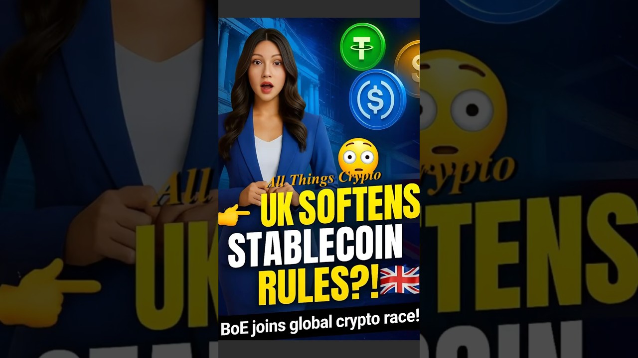 Bank of England's Major Shift: Easing Rules on Stablecoins π¬π§