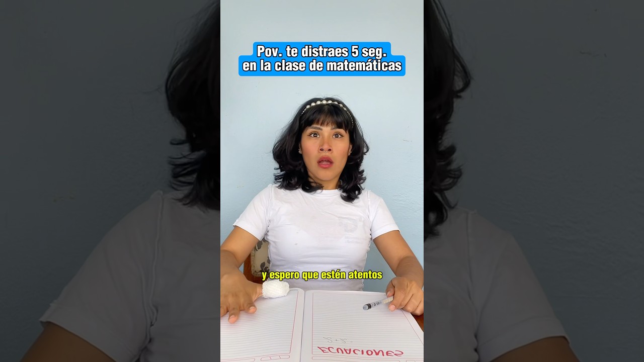 La profesora de Matemáticas que te hará reír 😂 #shorts #humor