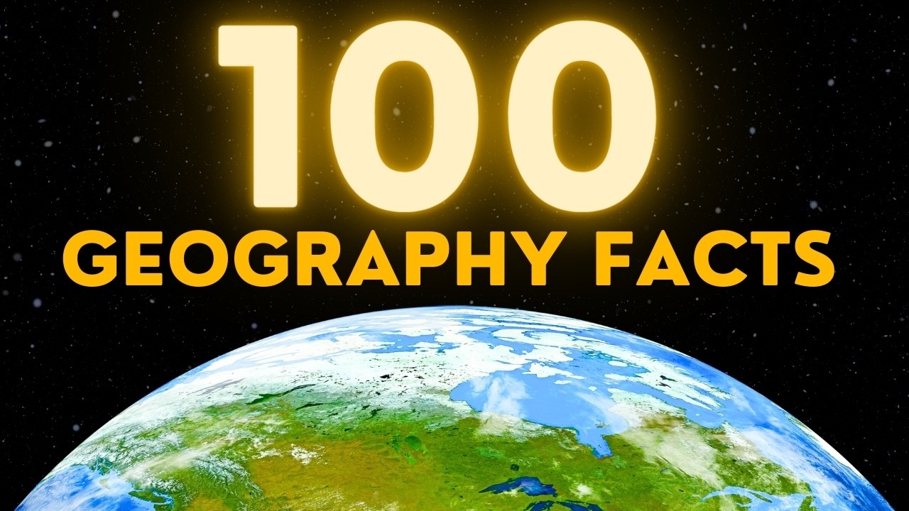100 Fascinating Geography Facts You Didn't Know 🌍