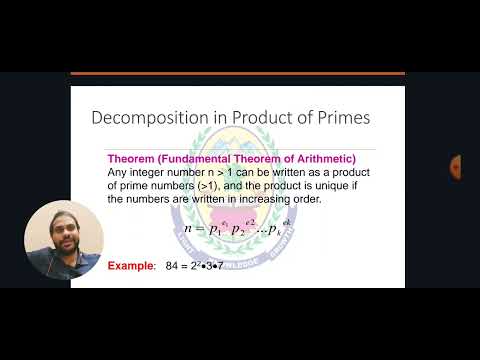 Number Theory and Cryptography