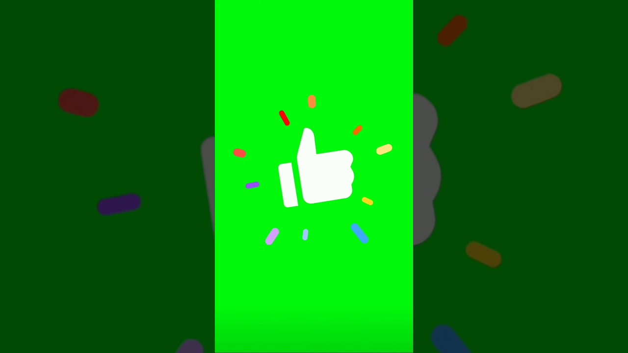YouTube Shorts Animation | Green Screen & Free to Use 🎬