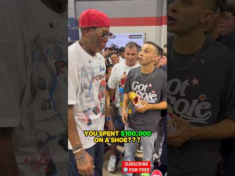 Dennis Rodman Bought A Mystery $100,000 Sneaker…