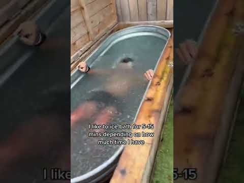 How long should you ice bath?