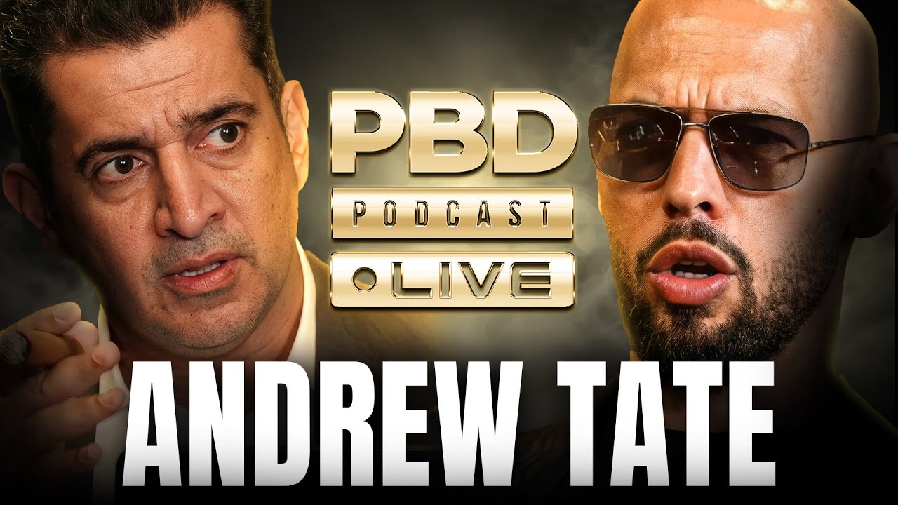 Andrew Tate on Controversies & Power | PBD Podcast Ep. 721