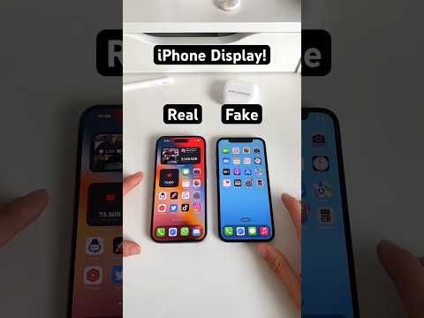 Fake vs Real iPhone Display (How to Spot the Difference)