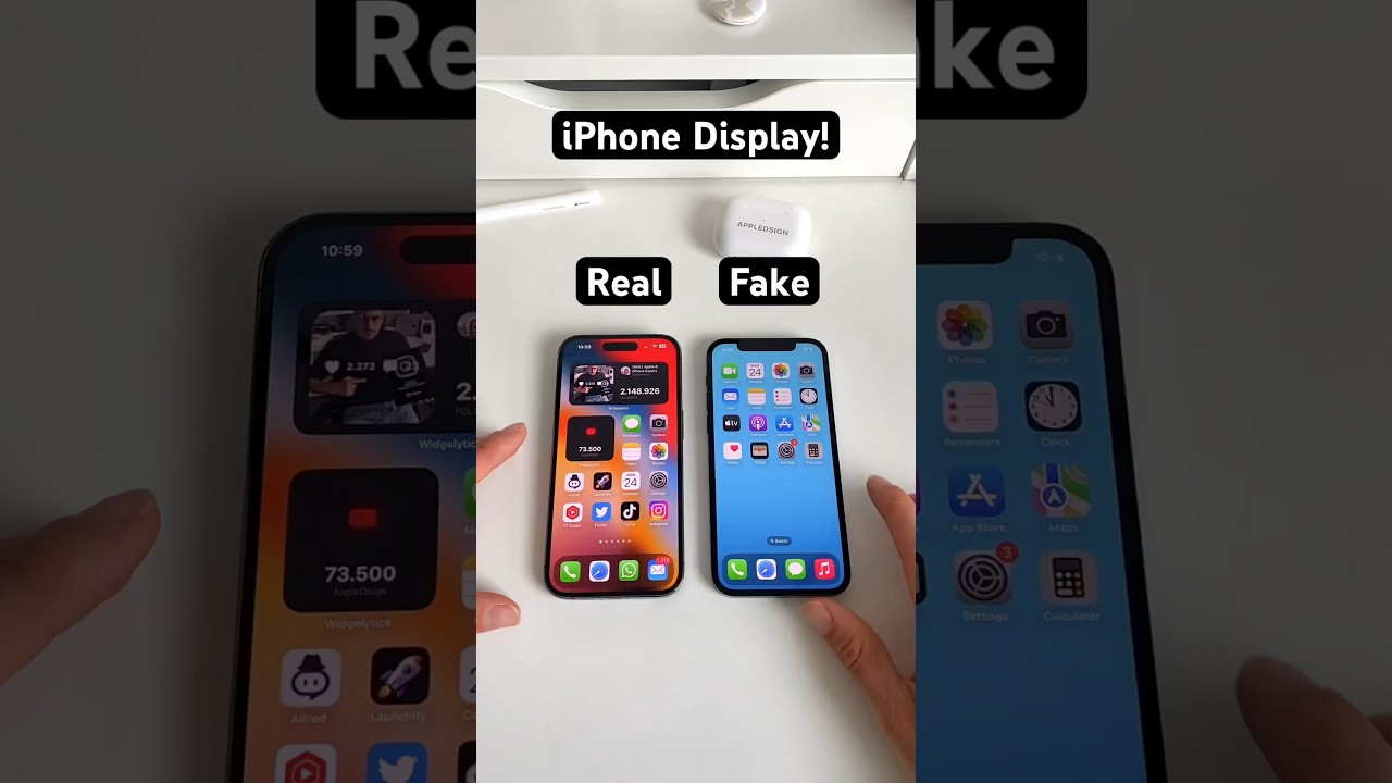 Fake vs Real iPhone Display: Easy Tips to Spot the Difference 📱